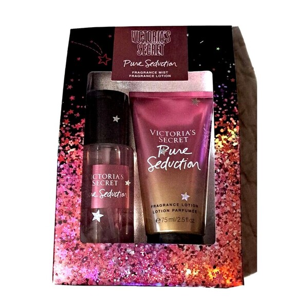 VICTORIA'S SECRET Pure Seduction Travel Mist & Fragrance Lotion Duo Gift Set - Picture 1 of 7